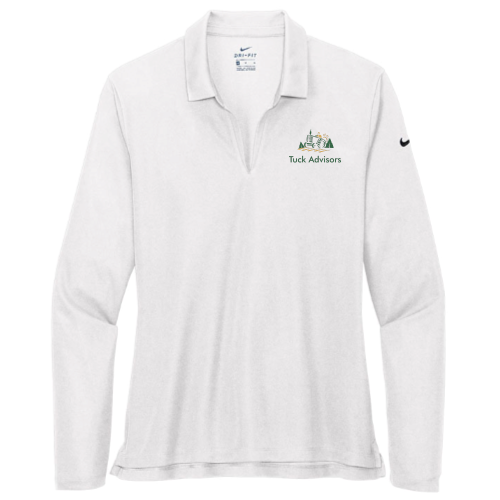 TuckAdvisors - Nike Ladies Dri-FIT Long Sleeve Polo - v1