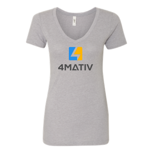 4MATIV - Next Level - Womens V-Neck 1540