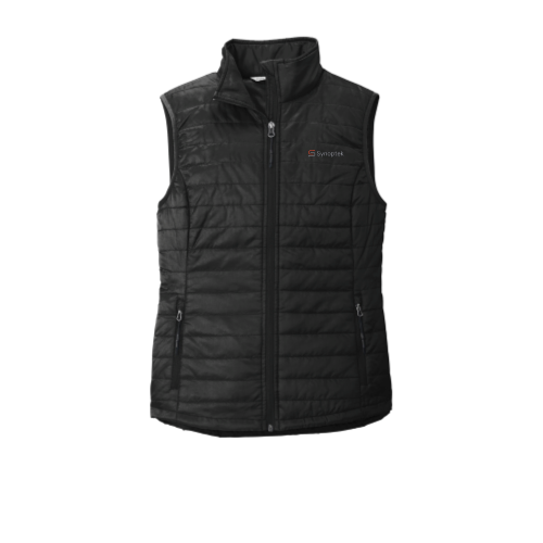 Synoptek - Port Authority - Ladies Packable Puffy Vest