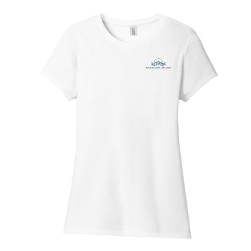 Rocky Mountain Tiny Homes - District Made Ladies Perfect Tri Crew Tee v2