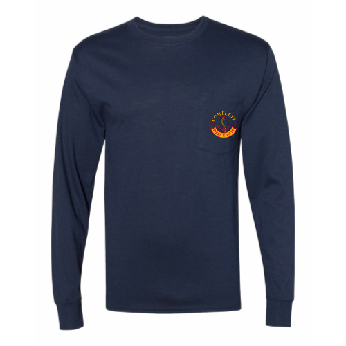 CompletePiers - Workwear Long Sleeve Pocket T-Shirt