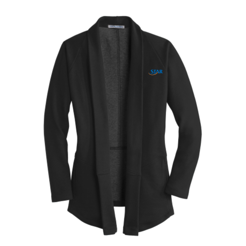 StarAutismSupport- Port Authority Ladies Interlock Cardigan