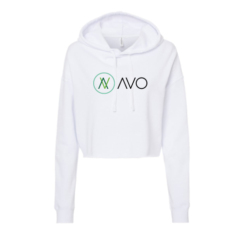 AvoInc - Independent Trading - Women's Crop Hoodie