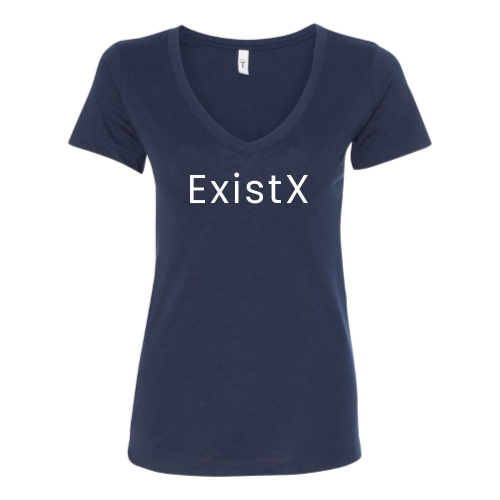 ExistX - Next Level Womens V-Neck - v1