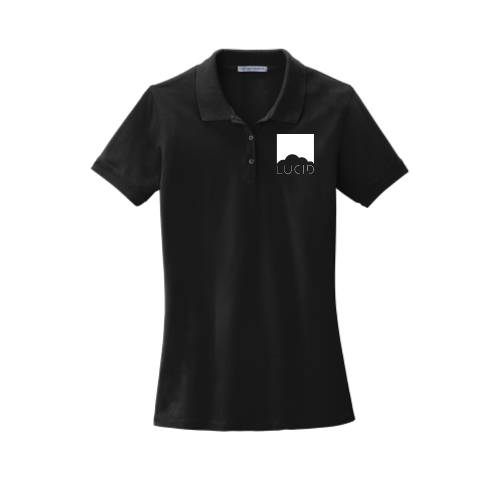 Lucid - Port Authority - Ladies EZCotton Polo ver3 White