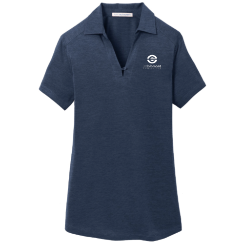 3rdElement - Port Authority Ladies Digi Heather Performance Polo v1