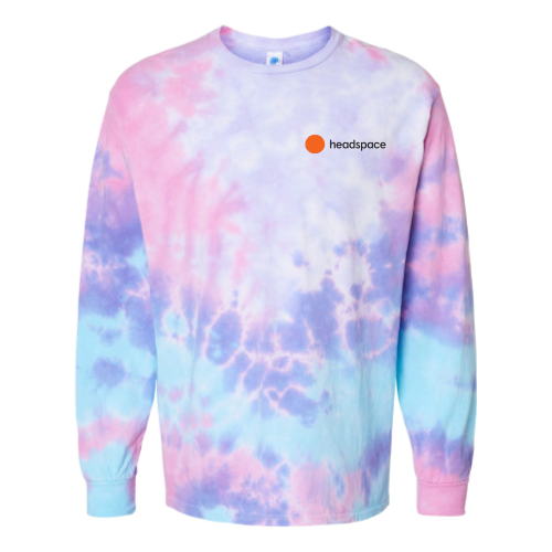 Headspace - Tie-Dyed Long Sleeve T-Shirt - v1