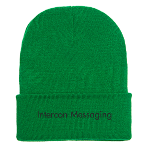 InterconMessaging - Adult Cuffed Knit Beanie v1