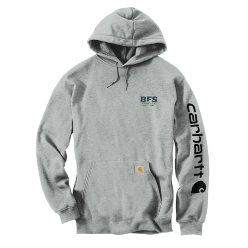 BrownfieldSolutions - Carhartt Midweight Hooded Logo Sweatshirt