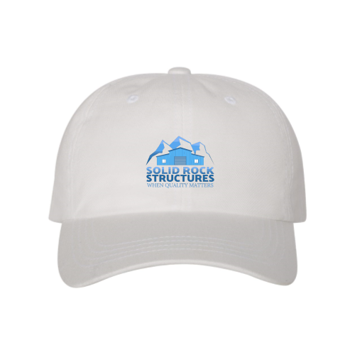 SolidRockStructures - YP Classics - Dad Hat - White