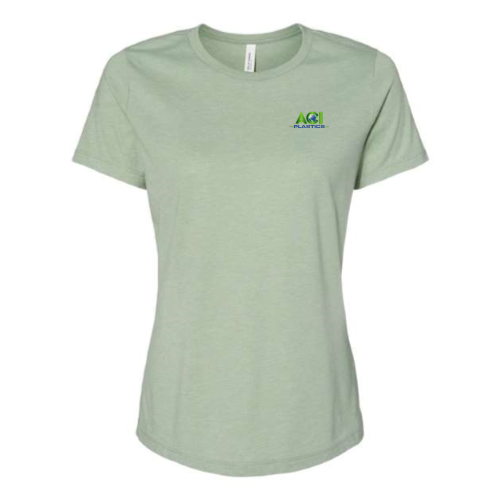 ACI Plastics - Women's Relaxed Fit Heather CVC Tee