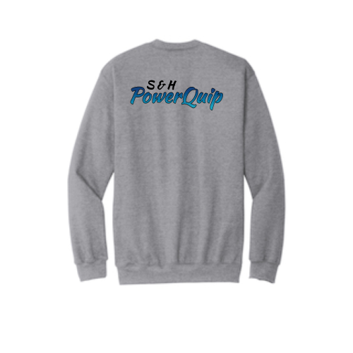 SH PowerQuip Gildan Fleece Crewneck