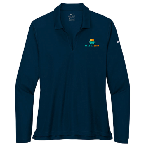 Trade Agent - Nike Ladies Dri-FIT Long Sleeve Polo