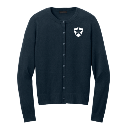 Guardian Star Insurance - Port Authority Women’s Easy Care Crewneck Cardigan Sweater