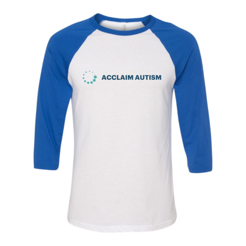 AcclaimAutism - Three Quarter Sleeve Baseball Tee
