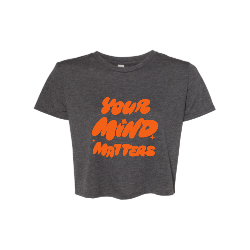 Headspace - Ladies' Flowy Cropped T-Shirt
