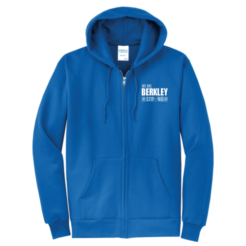 SBES - Port & Company Adult Classic Zip-up Sweatshirt (We Are Berkley Strong)