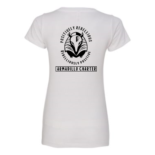 ArmadilloCharter - Next Level Women's Ideal V-Neck T-Shirt