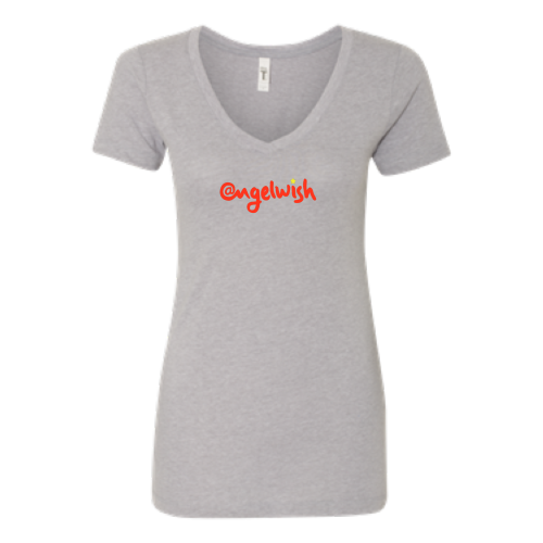 Angelwish Next Level Womens V-Neck 1540