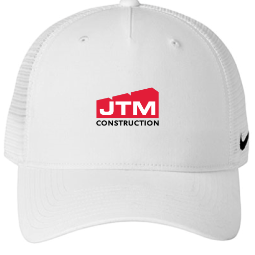 JTMConstruction - Nike - Snapback Mesh Trucker Cap - White