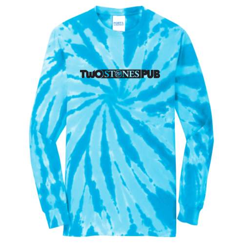 TwoStonesPub - Port & Company Essential Tie-Dye Long Sleeve Tee v1