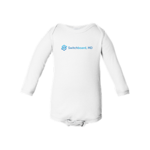 Switchboard, MD - Rabbit Skins Infant Long Sleeve Baby Rib Bodysuit