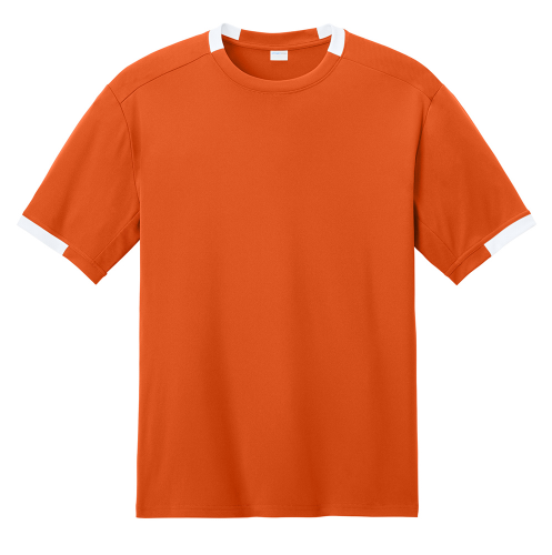 Deep Orange White