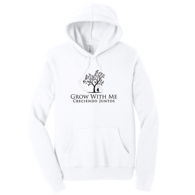 GrowWithMe - Unisex Poly/Cotton Hooded Pullover Sweatshirt