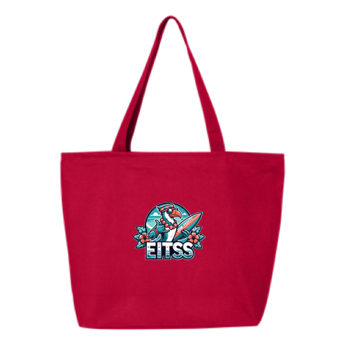 FEDITC - 24.5L Canvas Zippered Tote