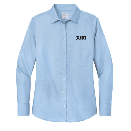 DENT - Brooks Brothers Women's Wrinkle-Free Stretch Nailhead Shirt v2