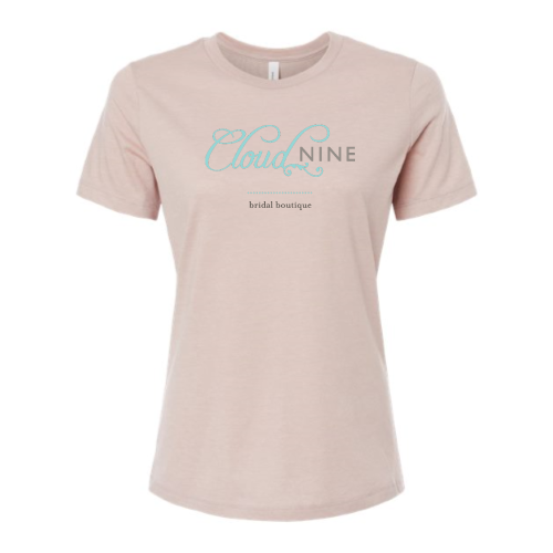 Cloud Nine Peoria - Women's Relaxed Fit Heather CVC Tee