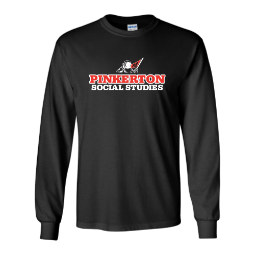 Pinkerton - Gildan Unisex Cotton Long Sleeve