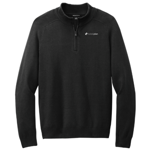 Holistiplan - MercerMettle - Men's Quarter-Zip Sweater