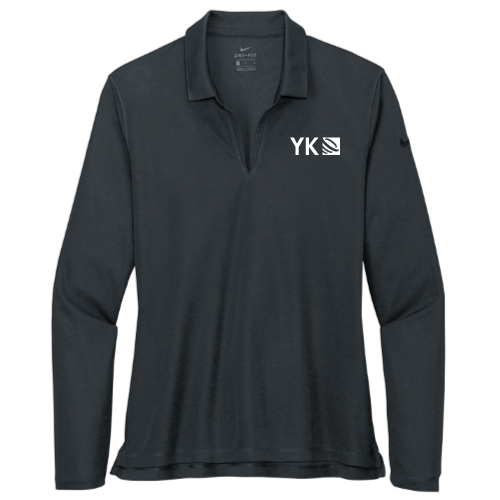 YK - Nike - Ladies Dri-FIT Long Sleeve Polo