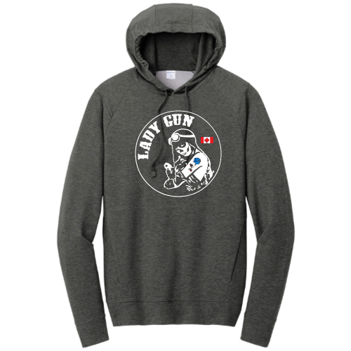 ShotGunLawEnforcementMC - Sport-Tek Sport-Wick Flex Fleece Pullover Hoodie v11 "Lady Gun"