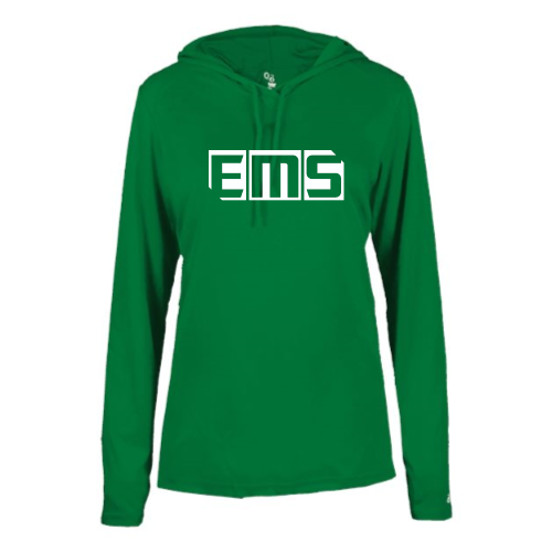 EMS - B-Core L/S Women's Hood Tee