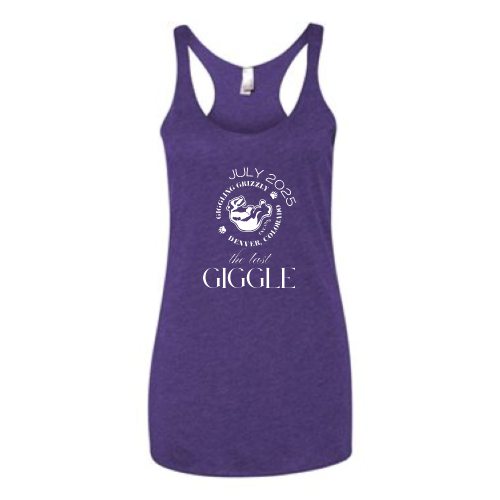 GigglingGrizzly - Next Level Apparel Women’s Tri-Blend Racerback Tank - v2