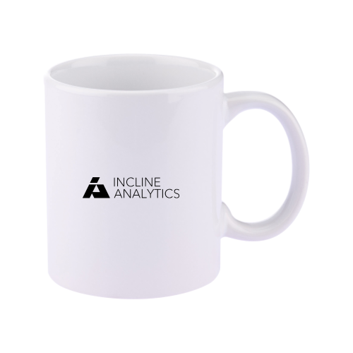 Incline Analytics - 11 oz Basic C Handle Ceramic Mug