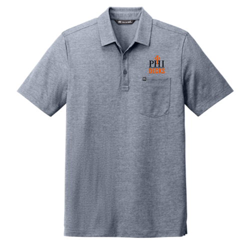 PhiDecks -TravisMathew Oceanside Heather Pocket Polo