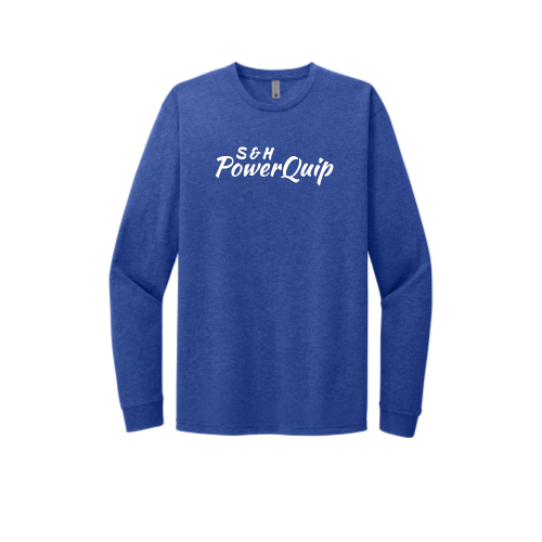 S&HPowerquip - Next Level Unisex CVC Long Sleeve Tee