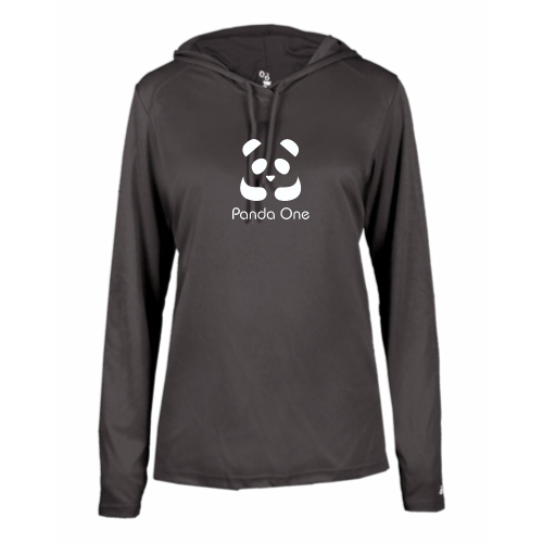 Panda One - B-Core L/S Women's Hood Tee