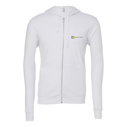 JKIndustries - Unisex Sponge Fleece Full-Zip Hooded Sweatshirt