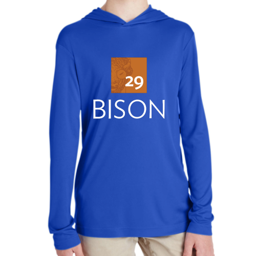 29Bison Youth Zone Performance Hooded T-Shirt