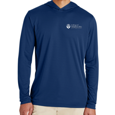 College of Adaptive Arts - Men's Zone Performance Hooded T-Shirt