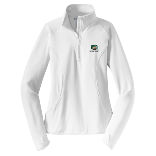 OUPT2 - Sport-Tek Ladies Sport-Wick Stretch 1/2-Zip Pullover v4