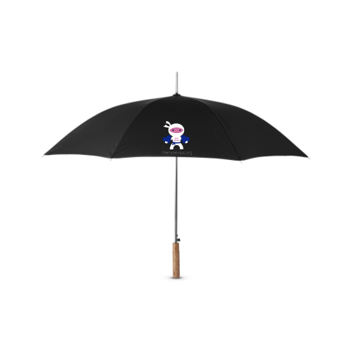 NiceNinjas - Wood Handle Stick Umbrella