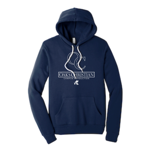 Oaks Christian Unisex Sponge Fleece Pullover