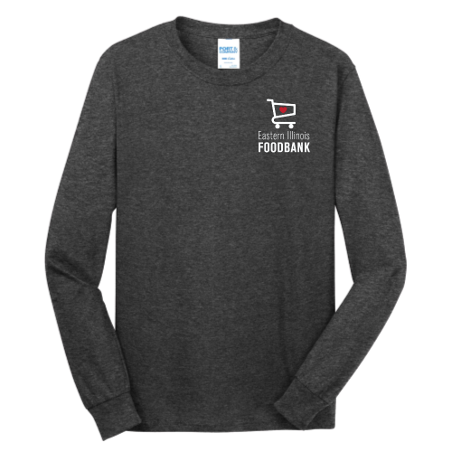 EasternIllinoisFoodbank - Port & Company Long Sleeve 5.4-oz. 100% Cotton T-Shirt