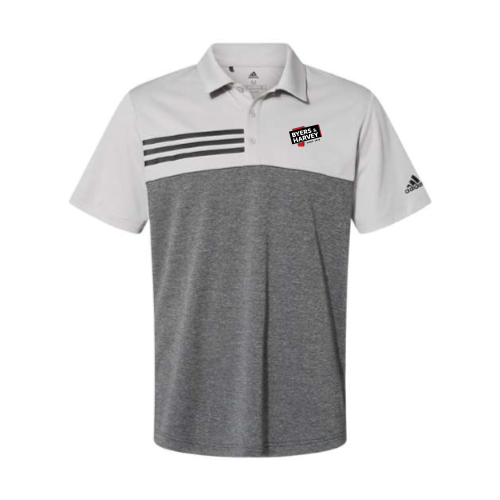 ByersandHarvey - Heather Colorblock 3-Stripes Sport Shirt