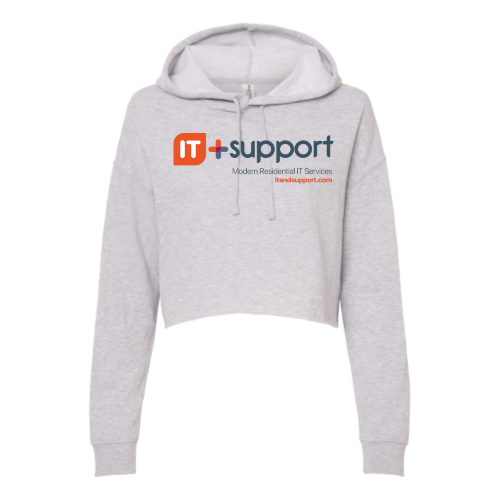 ITandSupport - Independent Trading Women's Crop Hoodie